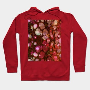 Abstract Marbling Pattern Hoodie